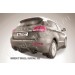 Slitkoff HavH2008B защита заднего бампера d57 "скоба" черная Haval H2