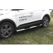 Slitkoff HCRET4WD007 защита порогов d76 с проступями Hyundai Creta 4WD 2016