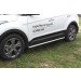 Slitkoff HCRET4WD008 защита порогов d57 труба Hyundai Creta 4WD 2016