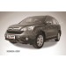 Slitkoff HCRV003B защита переднего бампера d57+ d57 двойная черная Honda CR-V (2009)