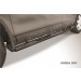 Slitkoff HCRV005B защита порогов d76 с проступями черная Honda CR-V (2009)