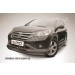Slitkoff HCRV13-001B защита переднего бампера d76+ d57 двойная черная Honda CR-V (2013) (2L)