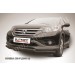 Slitkoff HCRV13-003B защита переднего бампера d57+ d57 двойная черная Honda CR-V (2013) (2L)