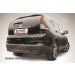 Slitkoff HCRV13-010B защита заднего бампера d57 радиусная черная Honda CR-V (2013) (2L)