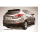 Slitkoff Hix35-009B защита заднего бампера d57 черная Hyundai ix-35