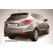 Slitkoff Hix35-010B защита заднего бампера уголки d57 черные Hyundai ix-35