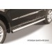Slitkoff HSFN007 защита порогов d76 труба Hyundai Santa Fe (2010)