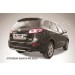 Slitkoff HSFN011 защита заднего бампера d57 Hyundai Santa Fe (2010)
