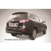 Slitkoff HSFN012 защита заднего бампера уголки d57 Hyundai Santa Fe (2010)