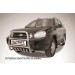 Slitkoff HSFT005 кенгурятник высокий d57 с защитой картера Hyundai Santa Fe Classic (Таганрог)