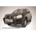 Slitkoff HSFT006B кенгурятник d57 высокий черный Hyundai Santa Fe Classic (Таганрог)