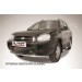 Slitkoff HSFT009 защита переднего бампера d57 Hyundai Santa Fe Classic (Таганрог)