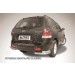 Slitkoff HSFT014 защита заднего бампера уголки d57+ d42 двойные Hyundai Santa Fe Classic (Таганрог)