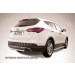 Slitkoff HSFT12-009 защита заднего бампера d57 короткая Hyundai Santa Fe (2012)