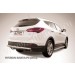 Slitkoff HSFT12-010 защита заднего бампера d57 длинная Hyundai Santa Fe (2012)