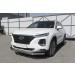 Slitkoff HSFT18-002 защита переднего бампера d57+ d42 двойная Hyundai Santa Fe (2018)