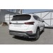Slitkoff HSFT18-009 защита заднего бампера уголки d57 Hyundai Santa Fe (2018)