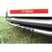 Slitkoff HT4WD15001 защита переднего бампера d42 с надписью Hyundai Tucson 4WD (2015)