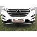 Slitkoff HT4WD15001 защита переднего бампера d42 с надписью Hyundai Tucson 4WD (2015)