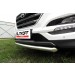 Slitkoff HT4WD15003 защита переднего бампера d57 Hyundai Tucson 4WD (2015)