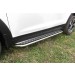 Slitkoff HT4WD15005 защита порогов d42 с листом усиленная Hyundai Tucson 4WD (2015)