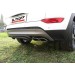 Slitkoff HT4WD15007B защита заднего бампера d42 "скоба" черная Hyundai Tucson 4WD (2015)