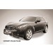 Slitkoff IN.FX002B кенгурятник d76 низкий "мини" черный Infiniti FX-35; FX-50