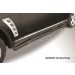 Slitkoff IN.FX006B защита порогов d76 с гибами черная Infiniti FX-35/FX-50