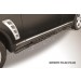 Slitkoff IN.FX007B защита порогов d57 с гибами черная Infiniti FX-35; FX-50