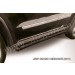 Slitkoff JGCH006B защита порогов d57 с гибами черная Jeep Grand Cherokee (2011)