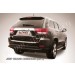 Slitkoff JGCH009B защита заднего бампера d57 длинная черная Jeep Grand Cherokee (2011)