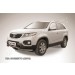 Slitkoff KS10-002B защита переднего бампера d57 "волна" черная KIA Sorento (2010)