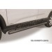 Slitkoff KS10-007B защита порогов d76 труба черная KIA Sorento (2010)