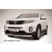 Slitkoff KS13-002 защита переднего бампера d76 KIA Sorento (2013)