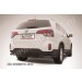 Slitkoff KS13-014B защита заднего бампера уголки d57 черные KIA Sorento (2013)