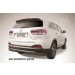 Slitkoff KS15-010B защита заднего бампера d57+ d42 двойная длинная черная KIA Sorento (2015)
