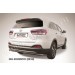 Slitkoff KS15-011B защита заднего бампера d57 длинная черная KIA Sorento (2015)