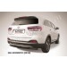 Slitkoff KS15-012B защита заднего бампера d57+ d42 двойная радиусная черная KIA Sorento (2015)