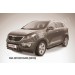 Slitkoff KSP010-007B защита переднего бампера d57 короткая черная KIA Sportage (2010)