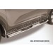 Slitkoff KSP010-008 защита порогов d76 с проступями KIA Sportage (2010)