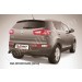 Slitkoff KSP010-014B защита заднего бампера d57 "волна" черная KIA Sportage (2010)