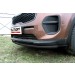 Slitkoff KSP16-002B защита переднего бампера d42 черная KIA Sportage (2016)