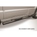Slitkoff KSR008B защита порогов d76 с проступями черная KIA Sorento New (2006)