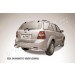 Slitkoff KSR010 защита заднего бампера уголки d76 + d57 KIA Sorento New (2006)
