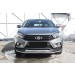 Slitkoff LadVSWCR02 защита переднего бампера d42 + d42 двойная Lada Vesta SW Cross