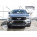 Slitkoff LadVSWCR02B защита переднего бампера d42 + d42 двойная черная Lada Vesta SW Cross