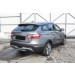 Slitkoff LadVSWCR07 защита заднего бампера d42 короткая Lada Vesta SW Cross