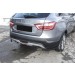 Slitkoff LadVSWCR07B защита заднего бампера уголки d42 черные Lada Vesta SW Cross