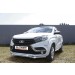 Slitkoff LadXR005 защита переднего бампера d42 + d42 двойная Lada XRay