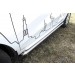 Slitkoff LadXR009 защита штатных порогов d42 труба с гибами Lada XRay